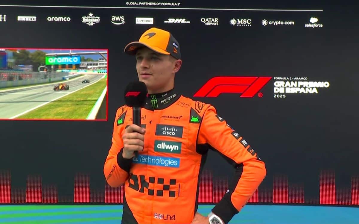 Cea mai bună maşină rămâne McLaren! Reacţia lui Lando Norris după ce s-a clasat pe 2 în calificări!
