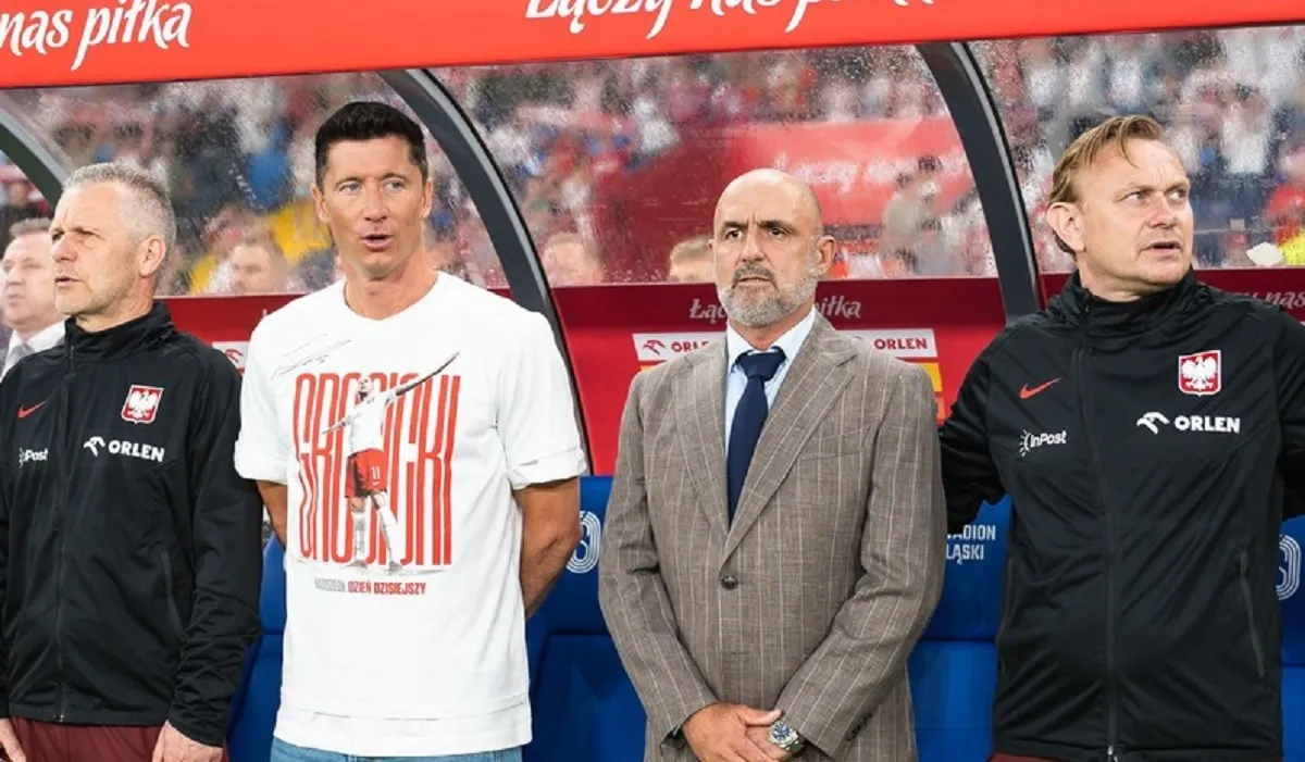 Robert Lewandowski și Michal Probierz