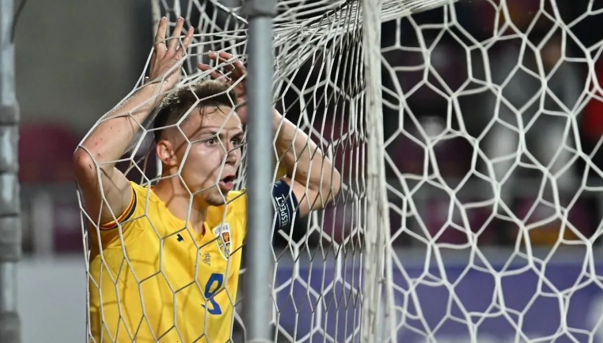 Louis Munteanu, în tricoul României U21
