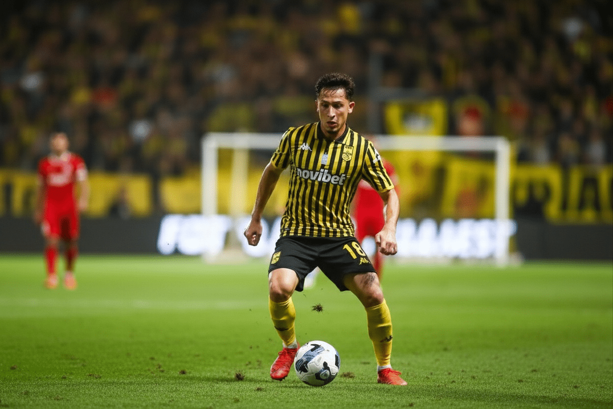 Olimpiu Moruțan se întoarce după accidentare și contribuie la victoria lui Aris Salonic