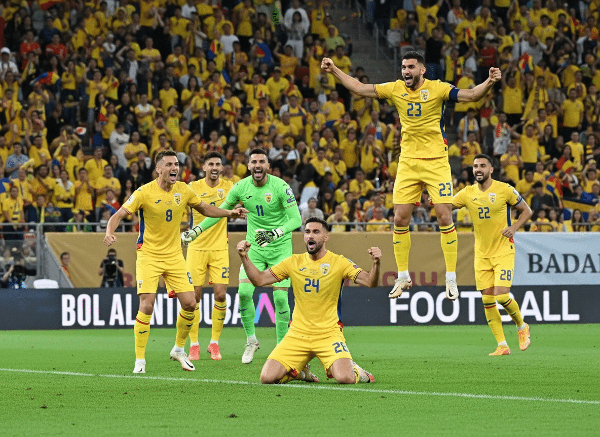 România retrogradează pe poziția 51 în ierarhia FIFA.