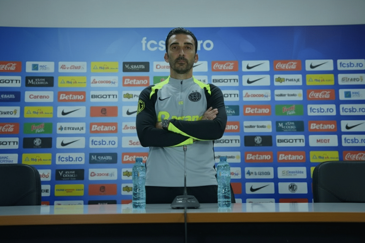 Charalambous reacționează la comentariile lui Iftime privind înlocuirea antrenorilor la FCSB