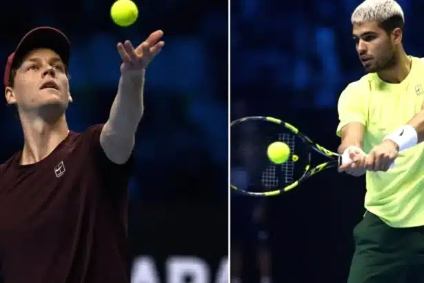 Miza uriașă și duelul tinerilor tenismeni la Turneul Campionilor