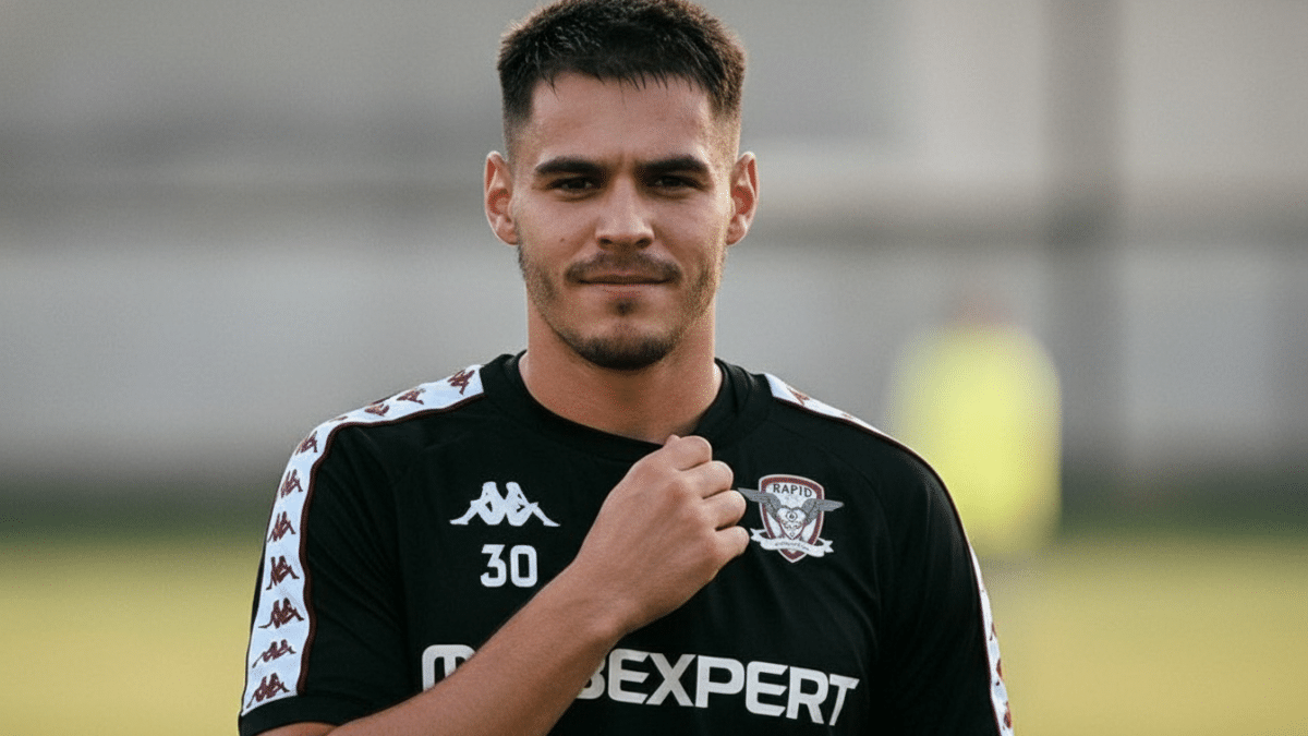 Daniel Paraschiv, ambiții mari la Rapid: Titlul e un obiectiv!