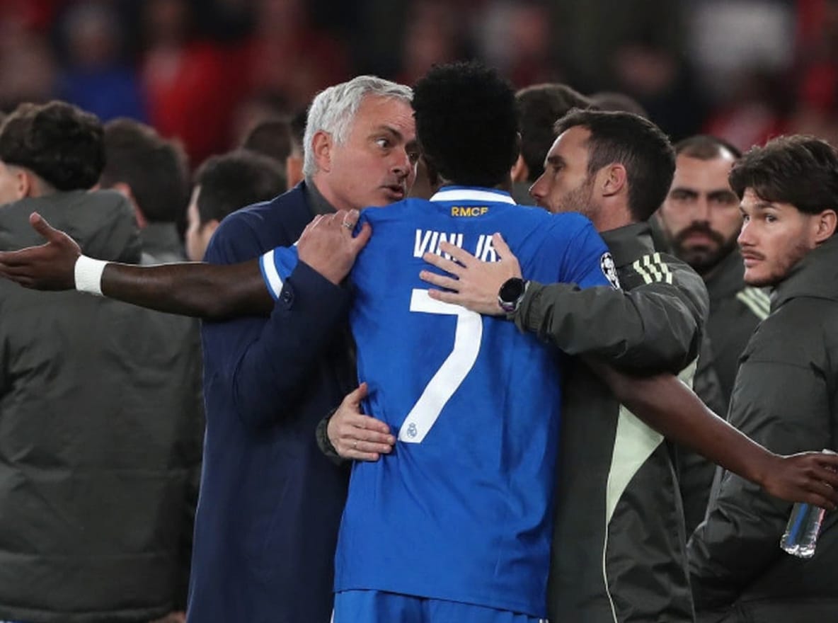 Scandal la Benfica – Real. Mourinho, față în față cu Vinicius: „De ce sărbătoreşti aşa?”