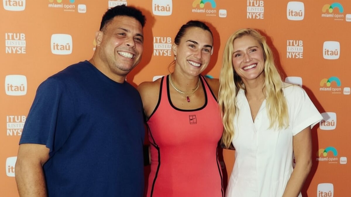 Sabalenka, petrecere de titlu la Miami alături de legendarul Ronaldo