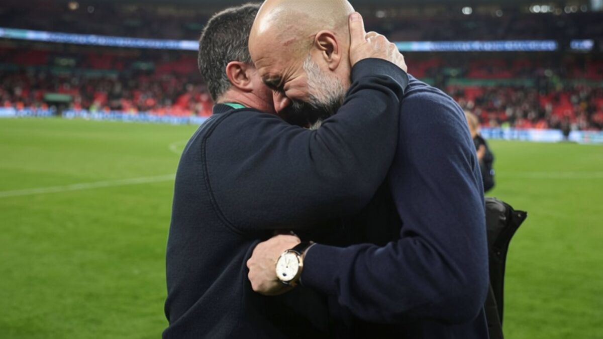 Pep Guardiola, imagini șocante după victoria cu 2-0 în fața lui Arsenal