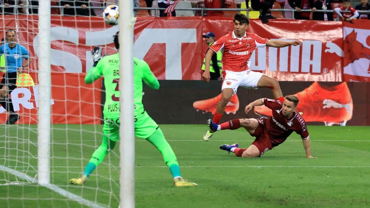 Alexandru Musi închide tabela la 3-0 în Dinamo – Rapid cu un gol de generic