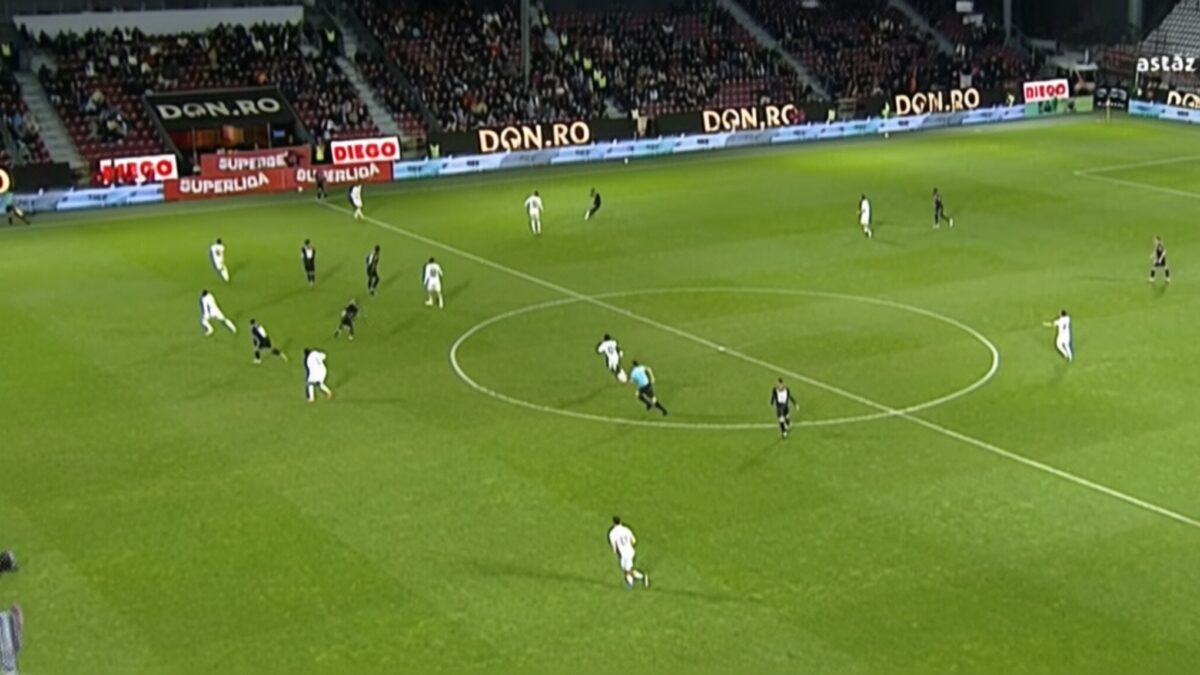 Cîrjan oferă o pasă magnifică și Dinamo deschide scorul cu CFR Cluj în Gruia