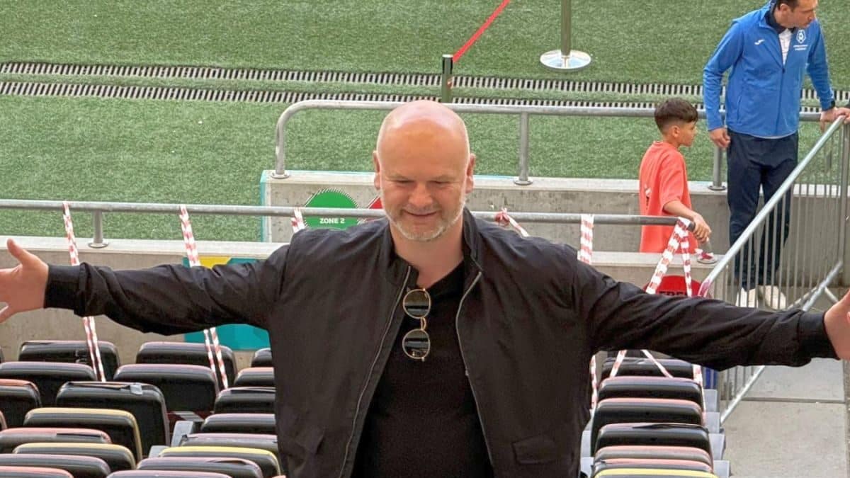 Darko Lukanovic, 41 de ani, surpriză în tribune la derby-ul Dinamo – Rapid