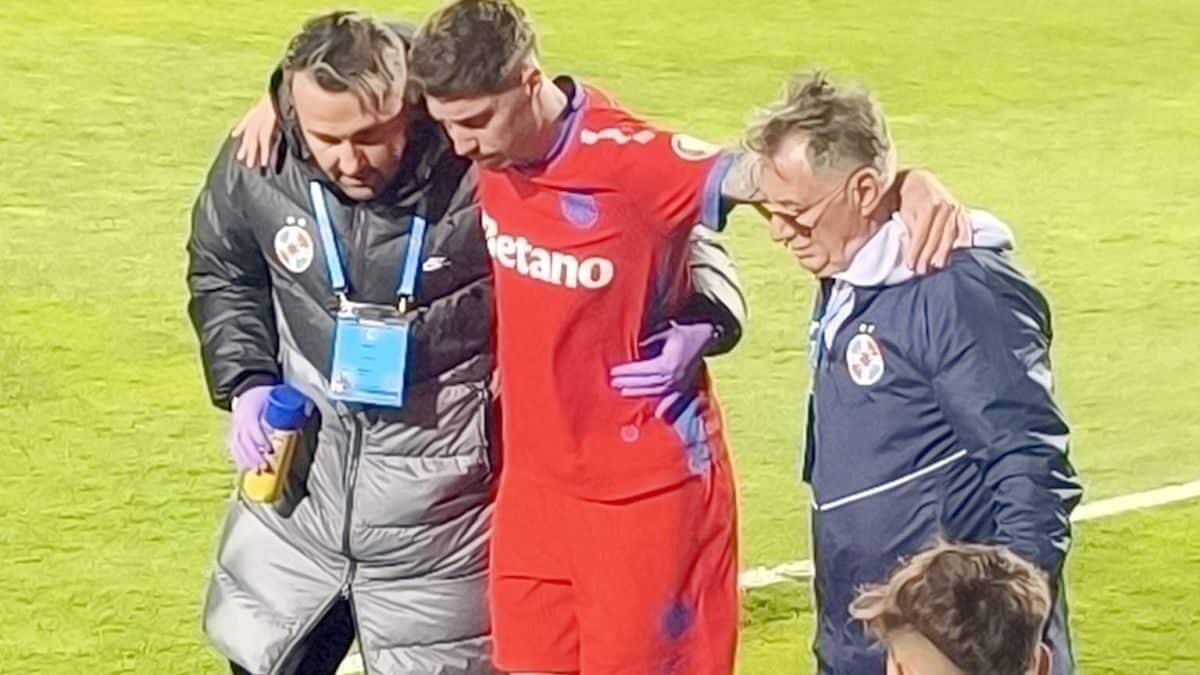Ghinion teribil pentru FCSB – miculescu s-a accidentat și poate rata tot sezonul