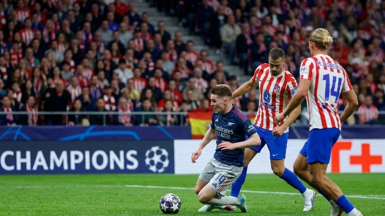 Scandal monstru in Liga Campionilor. Simeone a explodat dupa un penalty acordat gratuit lui Arsenal