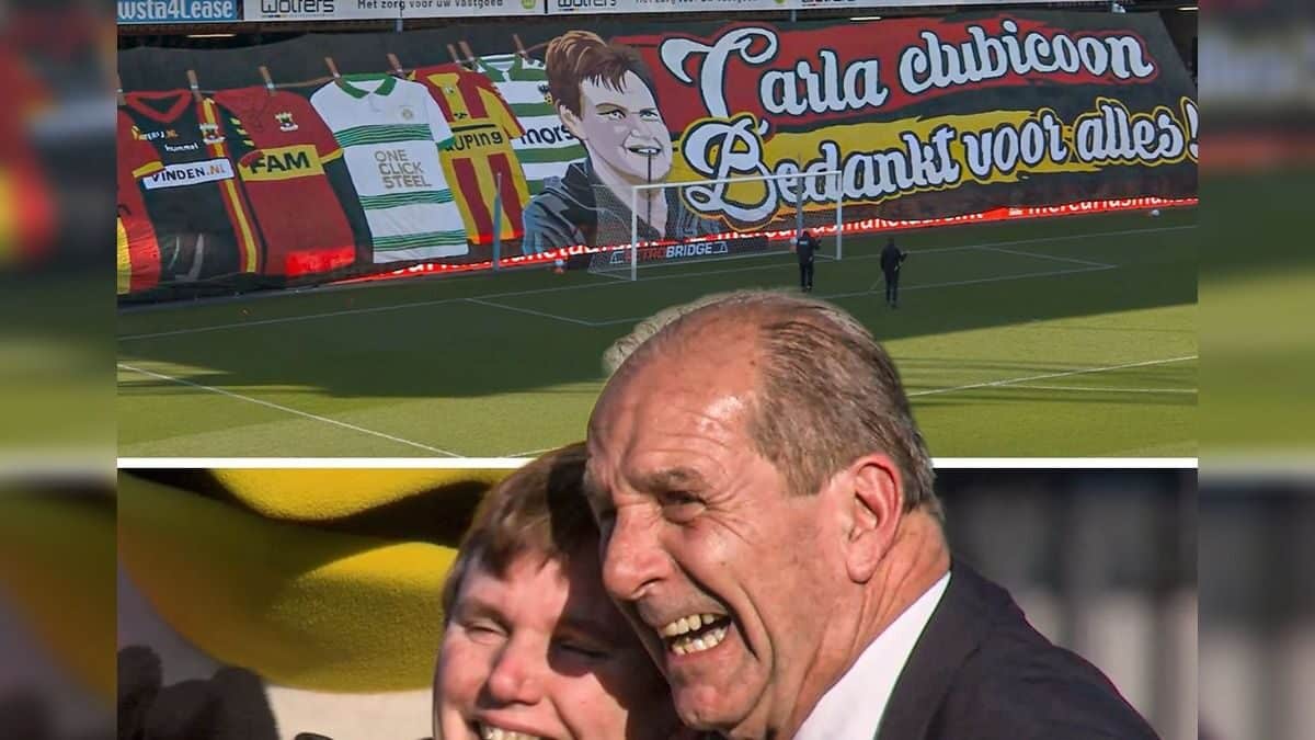 Scenografie uriașă pentru magazionera pensionată după 27 de ani la club