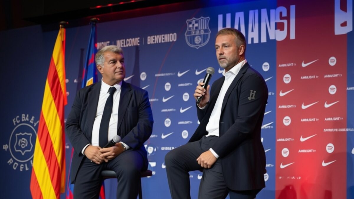 Ședință de gradul zero la Barcelona pentru viitorul lui Hansi Flick