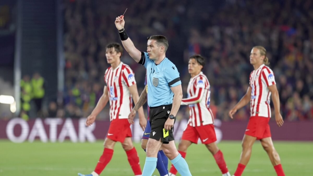 Barcelona îl reclamă la UEFA pe Istvan Kovacs după înfrângerea 0-2 cu Atletico