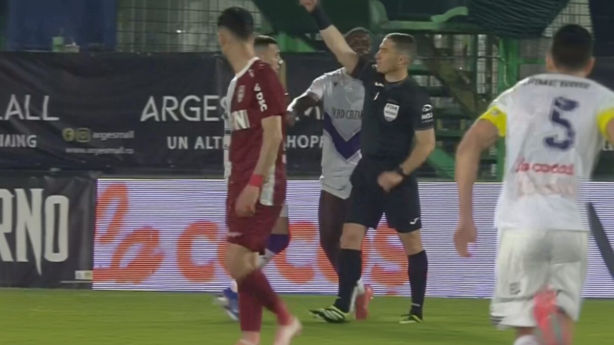 Istvan Kovacs, decizie de neînțeles la FC Argeș – CFR Cluj. Ilie Dumitrescu a răbufnit