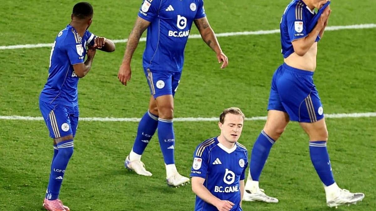 Leicester retrogradează în liga a treia la doar 10 ani după ce câștiga Premier League