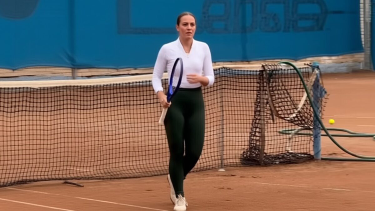 Partenera Gabrielei Ruse, antrenament la 23 de ani sub alarmele din Kiev