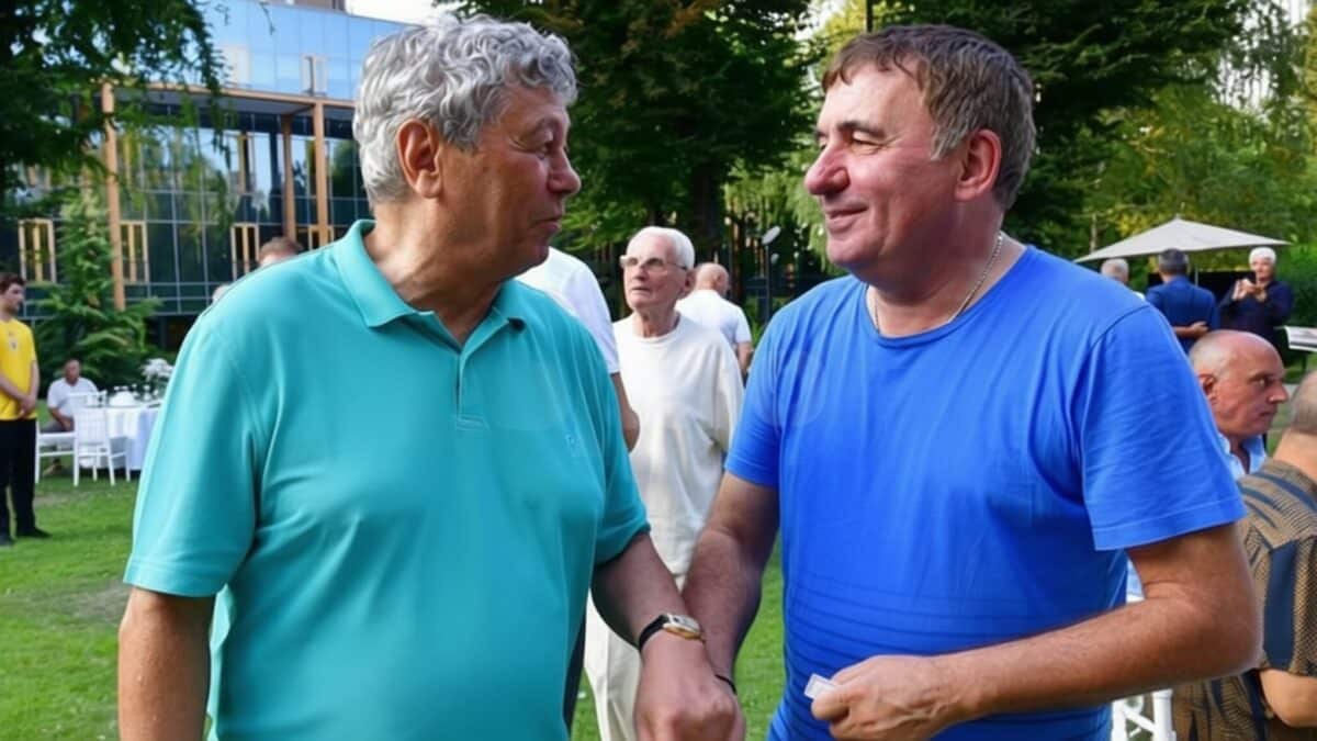 Hagi despre Lucescu vizionarul care i-a dat banderola la 20 de ani
