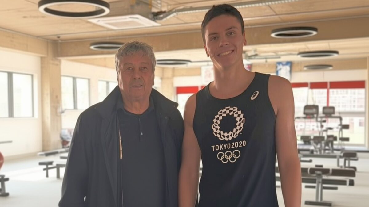 Mesajul lui David Popovici după moartea lui Mircea Lucescu la 80 de ani