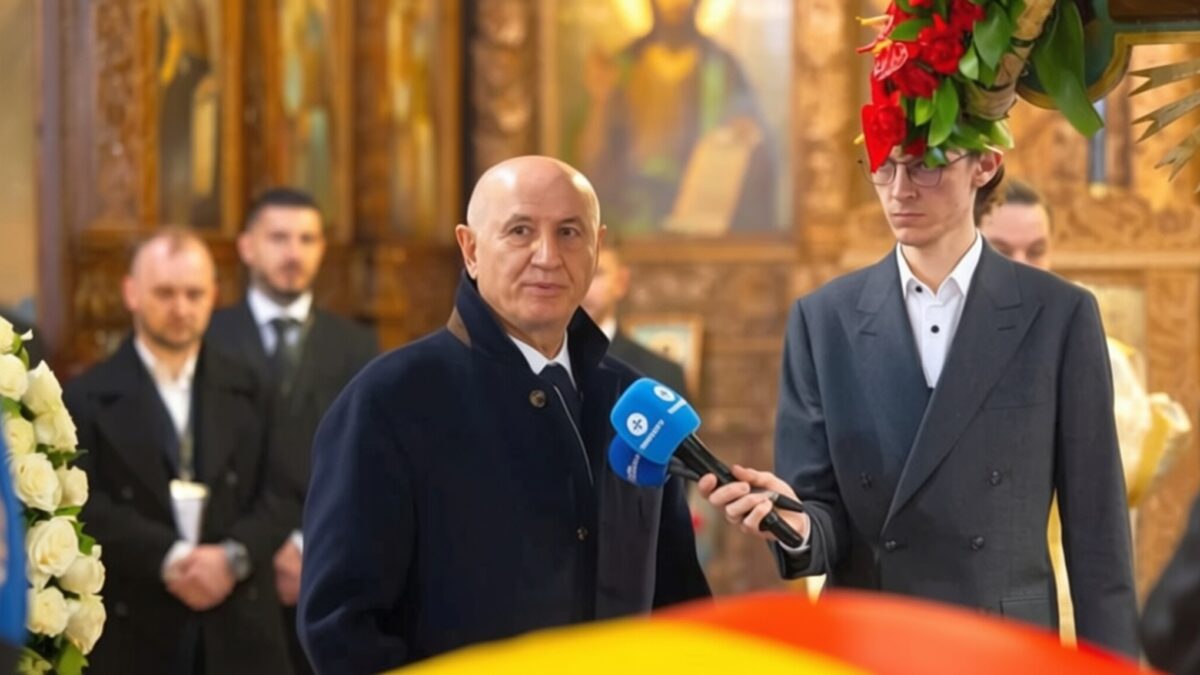 Discursul lui George Copos la funeraliile lui Lucescu, antrenorul cu 36 de trofee