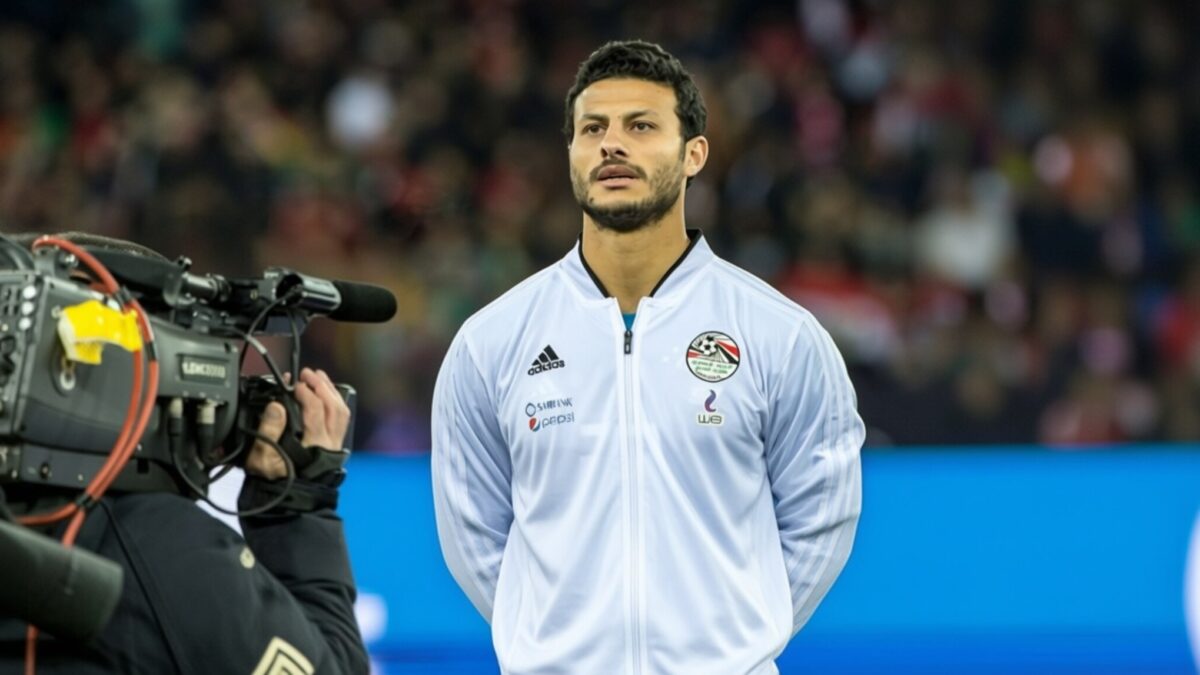 Portarul Egiptului, suspendat 4 etape după ce a lovit un arbitru