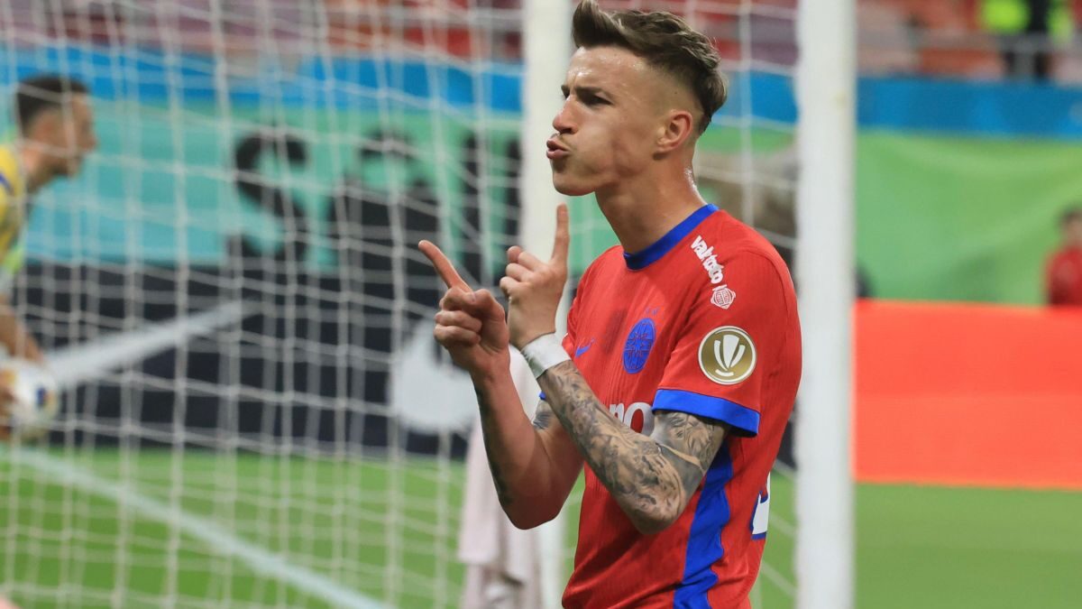 VIDEO Octavian Popescu a marcat pentru FCSB după o pauză de 354 de zile