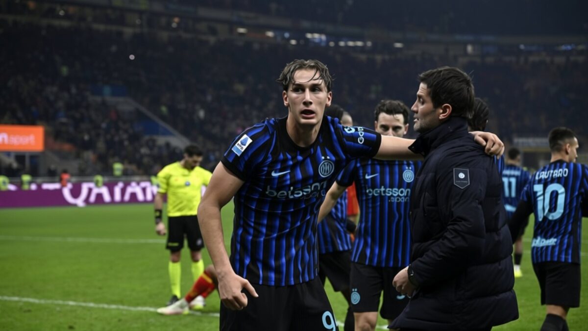 Pio Esposito, atacantul de 45M euro, dezvăluie relația specială cu Chivu