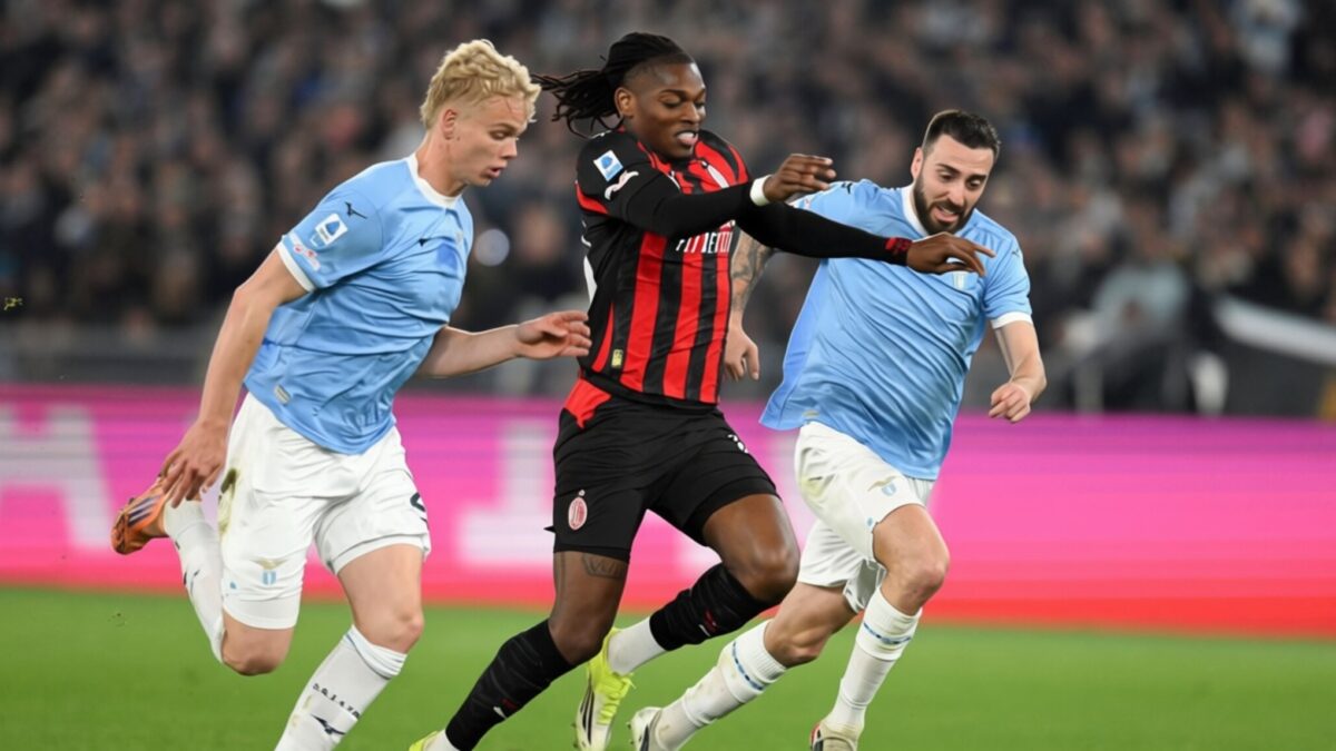 Rafael Leao, 9 goluri în 22 de meciuri, incert pentru derby-ul cu Napoli