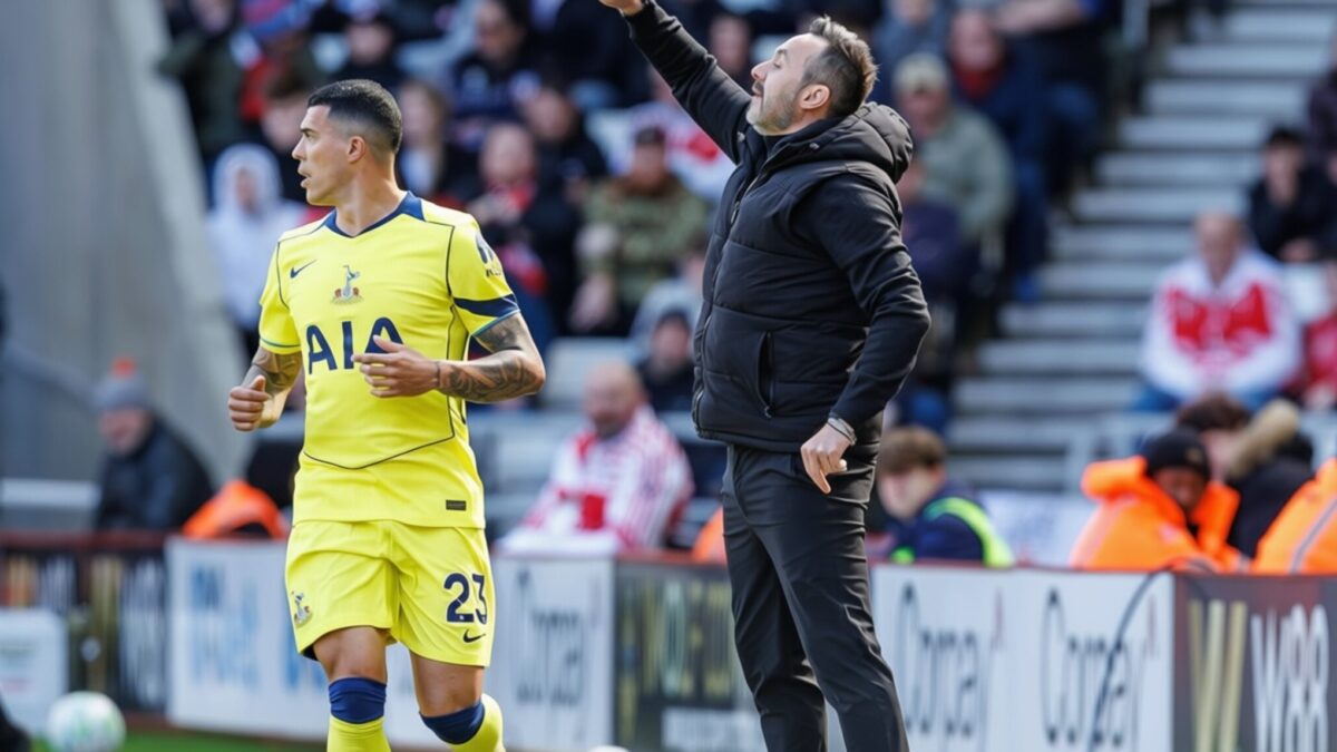 Debut de coșmar pentru De Zerbi la Tottenham, învins cu 1-0 de Sunderland
