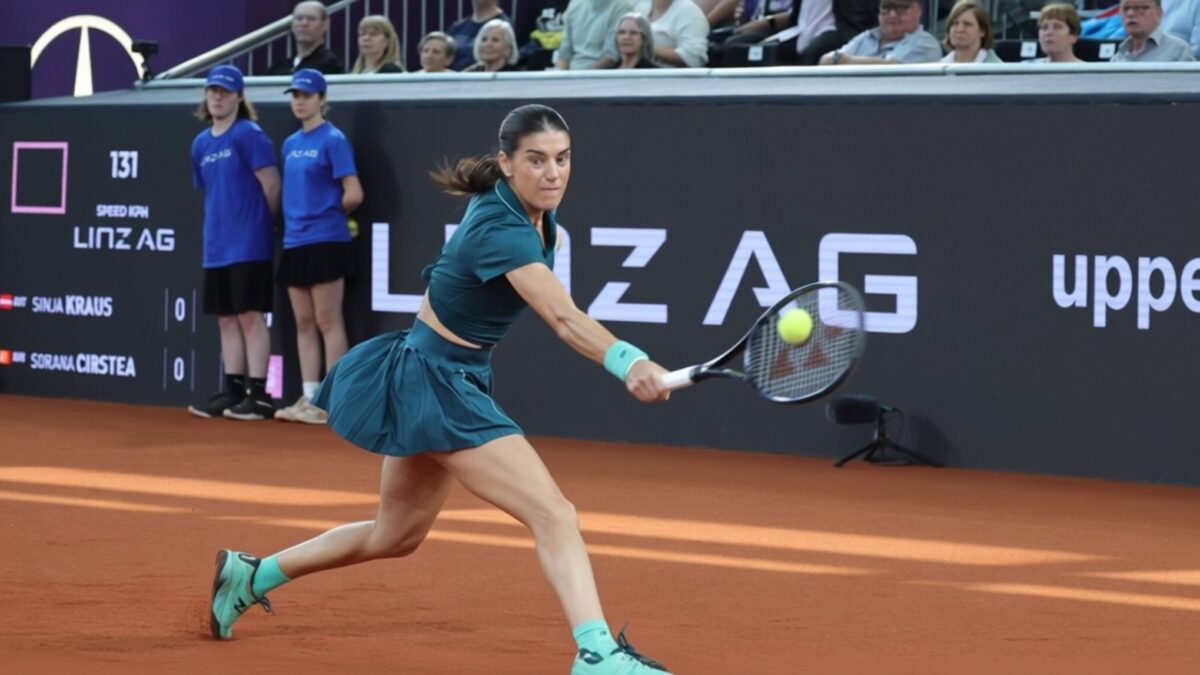 Sorana Cîrstea atinge sfertul de finală cu numărul 67 la Linz