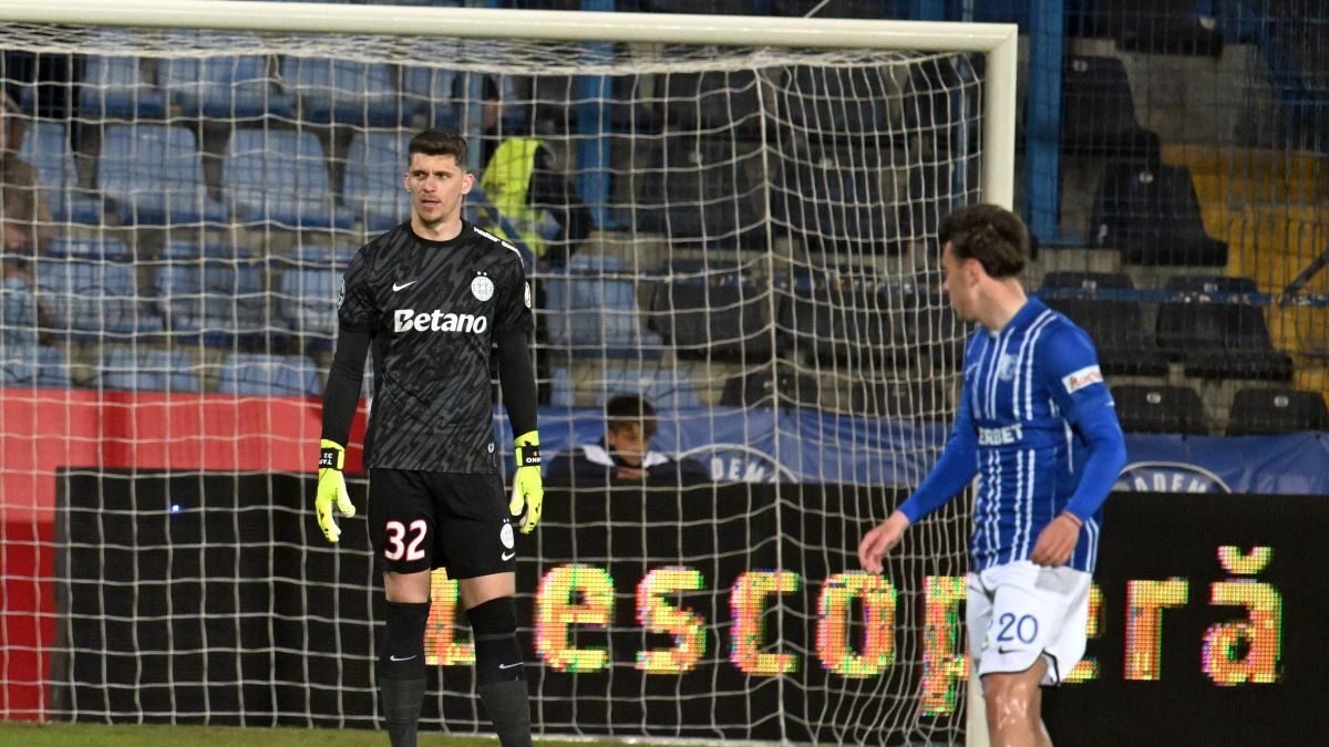 Târnovanu gafează decisiv în minutul 42 și Farul deschide scorul cu FCSB