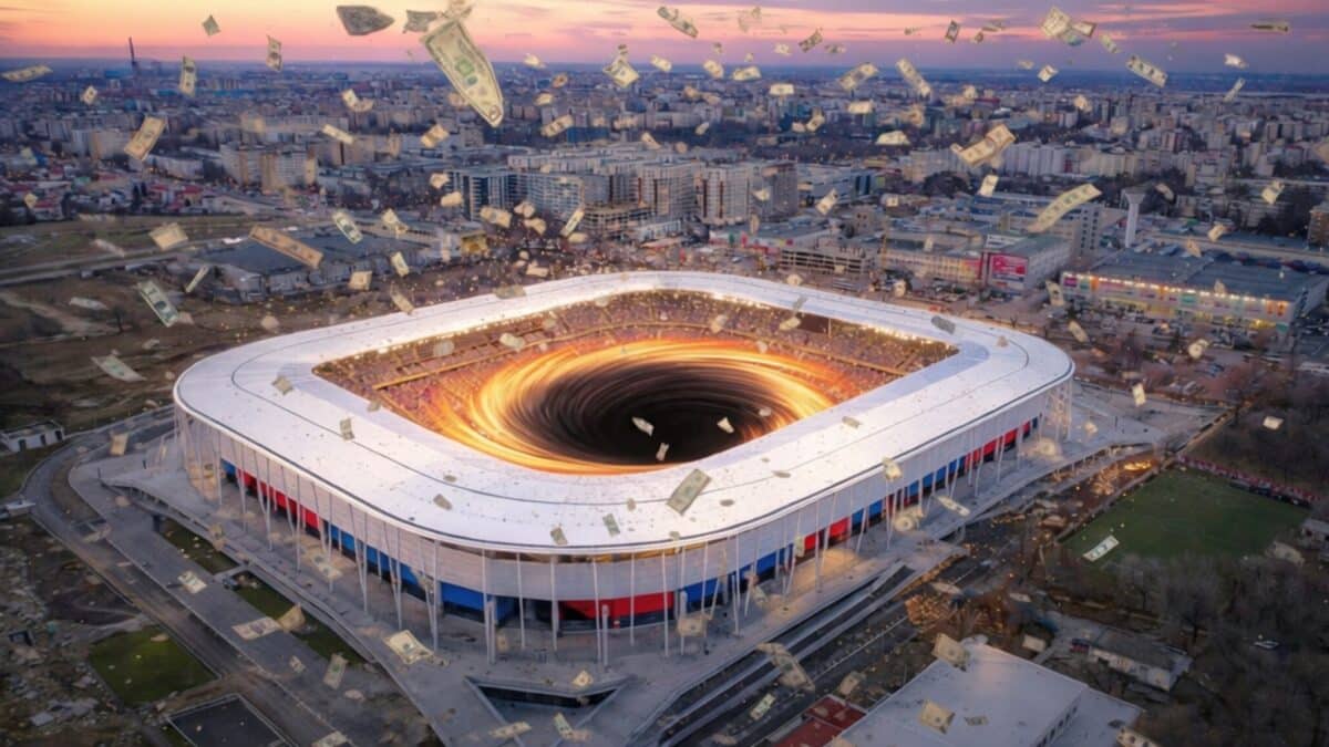 Stadionul Steaua a generat o gaură de 7 milioane de euro în ultimii 5 ani