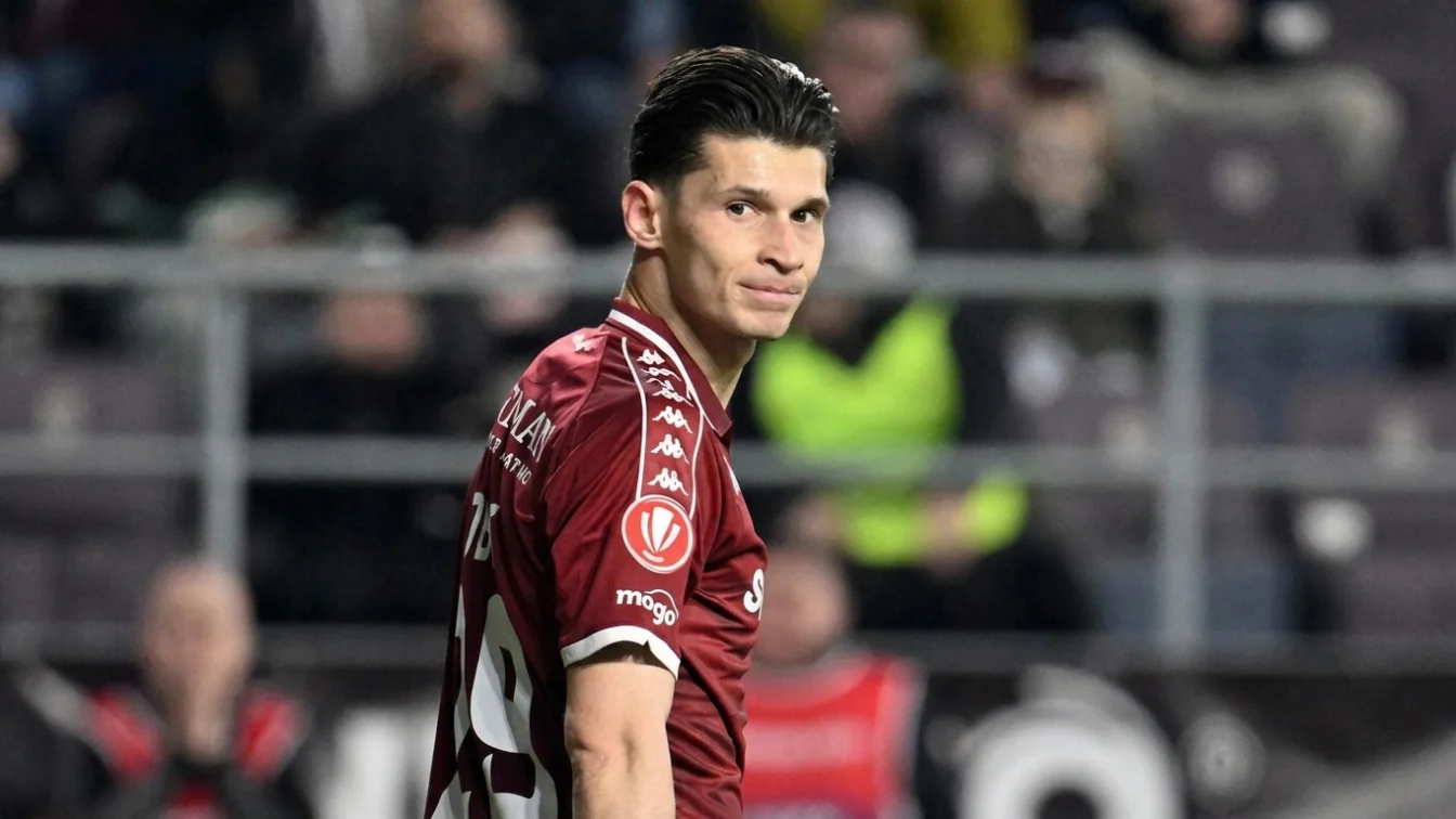 Alex Dobre diagnosticat cu un virus dupa ce a ratat meciul U Cluj. Rapid 1-0