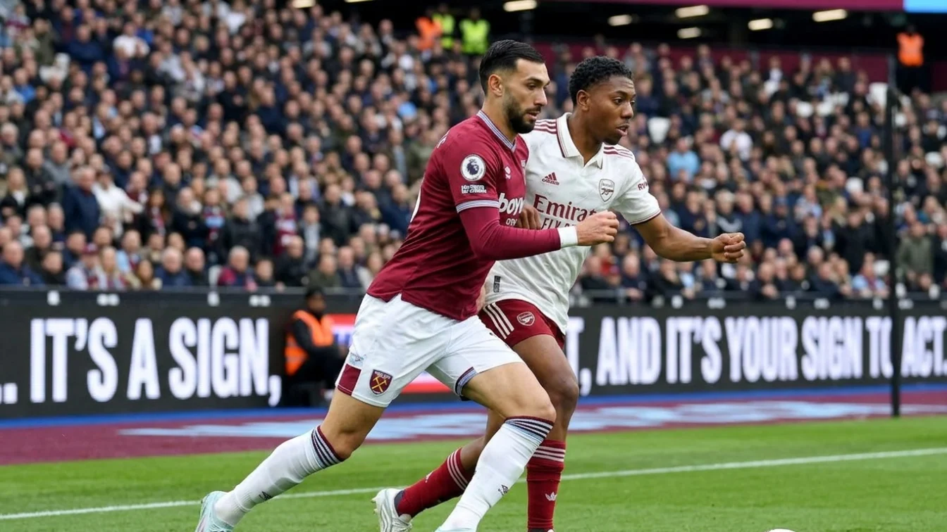 West Ham. Arsenal 0-1. Trossard marcheaza in min. 83 si decide meciul