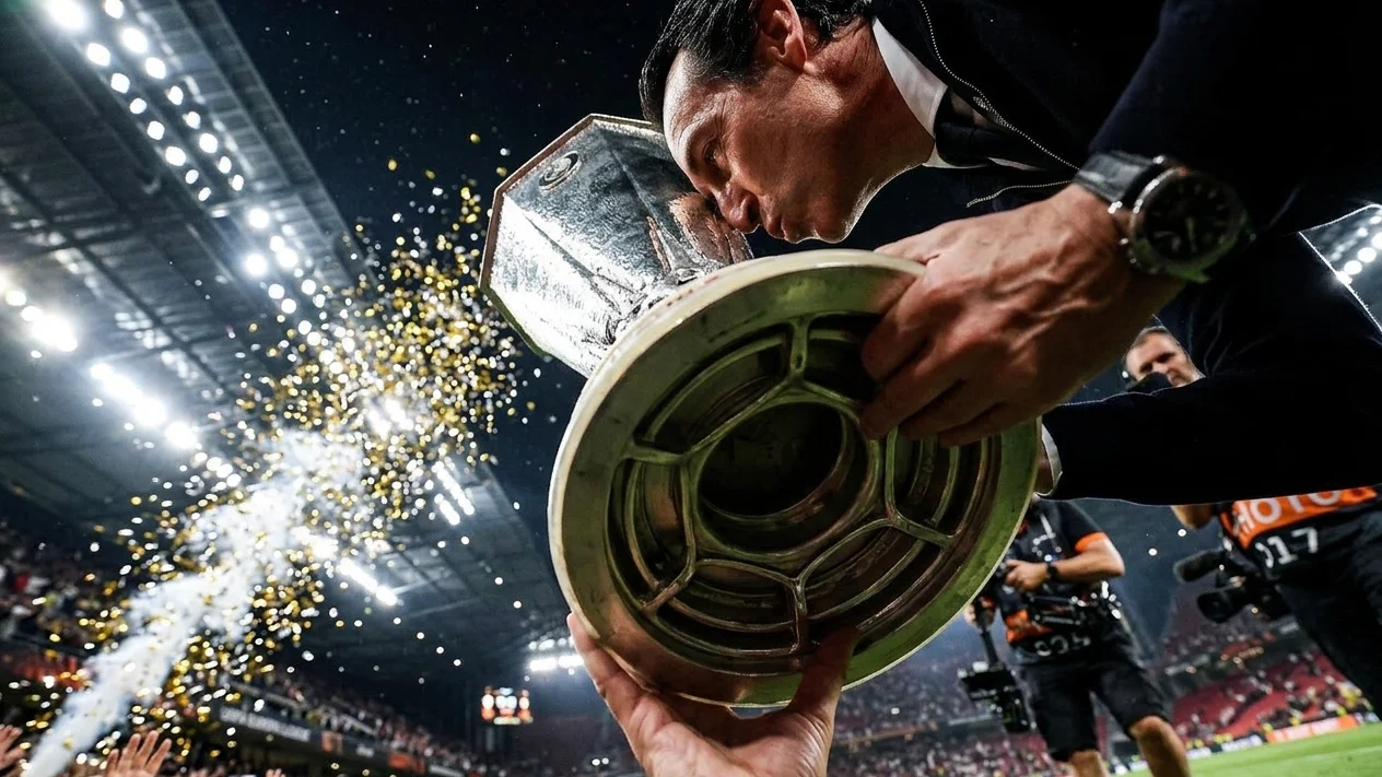 Aston Villa invinge Freiburg 3-0 în finala Europa League. Unai Emery ajunge la cinci trofee