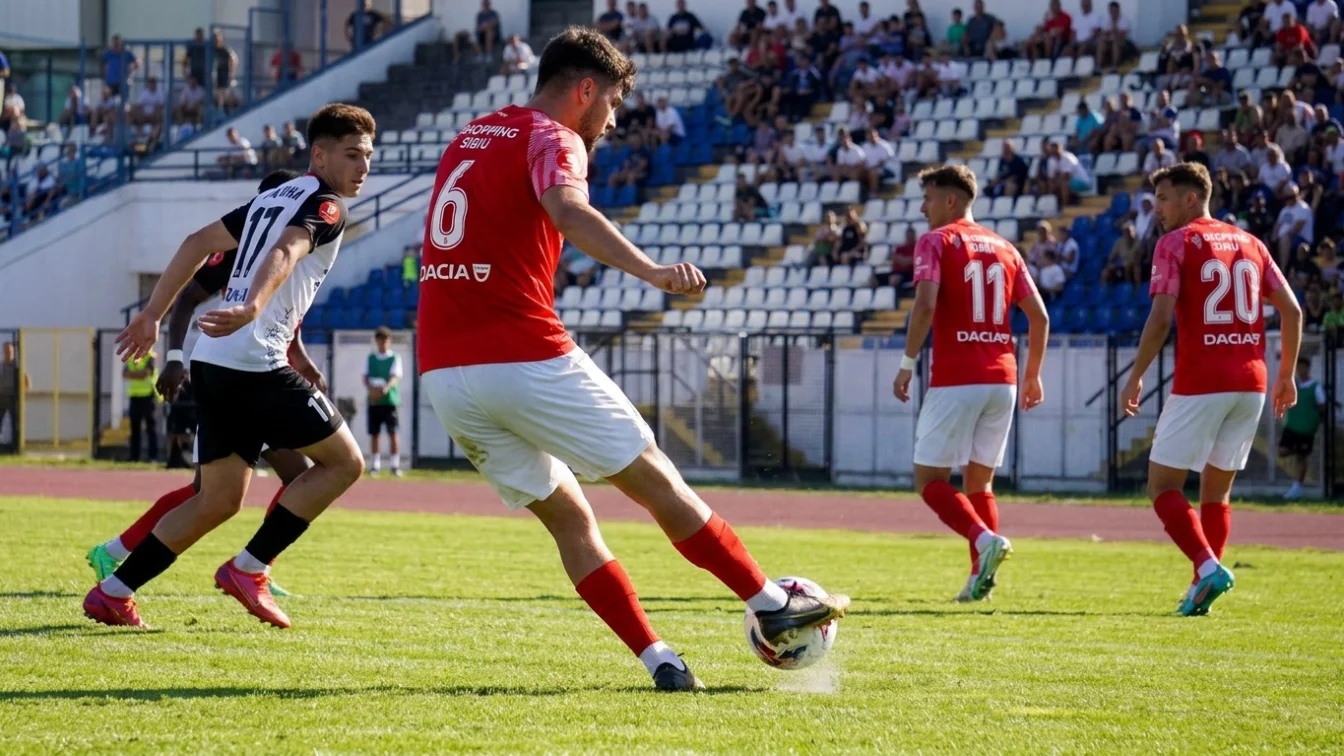 CS Dinamo. Selimbar 0-0. Echipele lupta în mansa tur a barajului pentru mentinerea în Liga 2