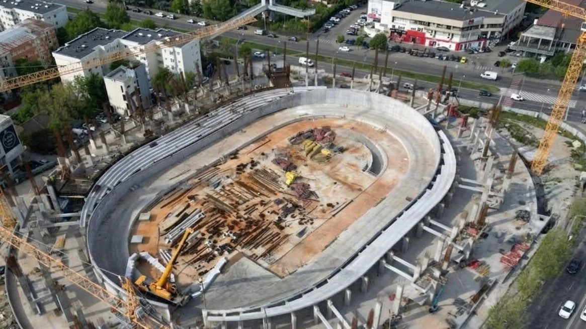 Craiova construieste un complex sportiv de 50 milioane euro. Fundatia a fost finalizata