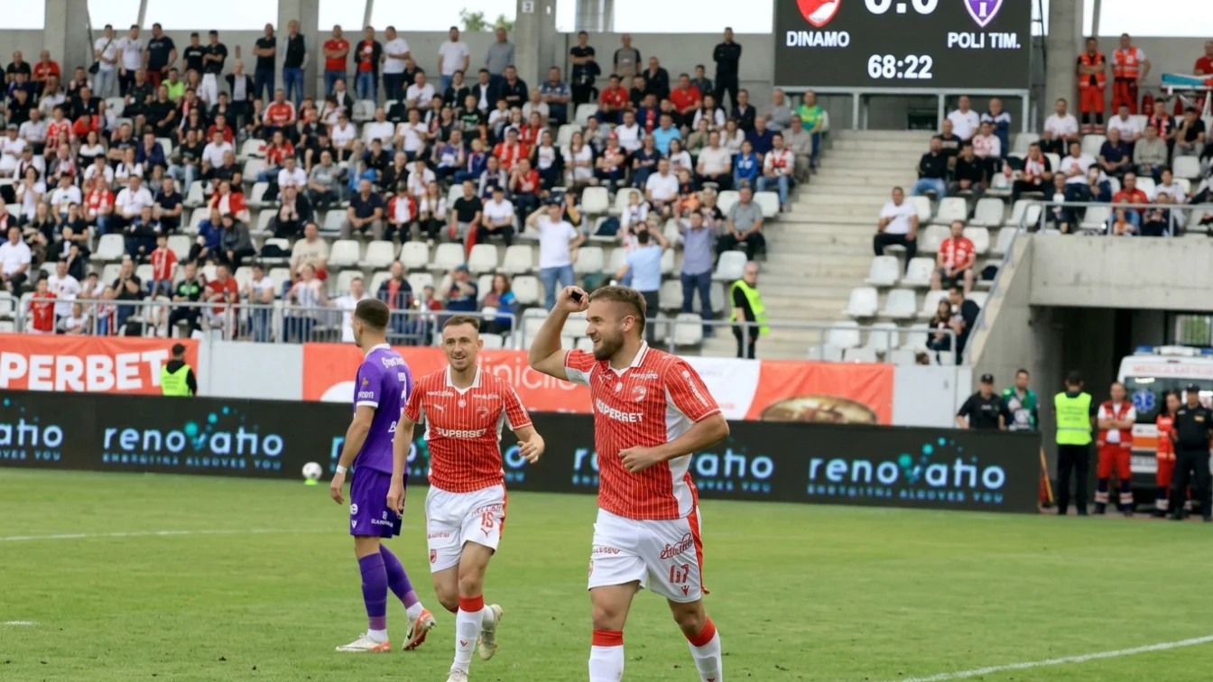 Dinamo. FC Arges 2-1. Puscas marcheaza primul gol dar Marica ii gaseste un mare minus