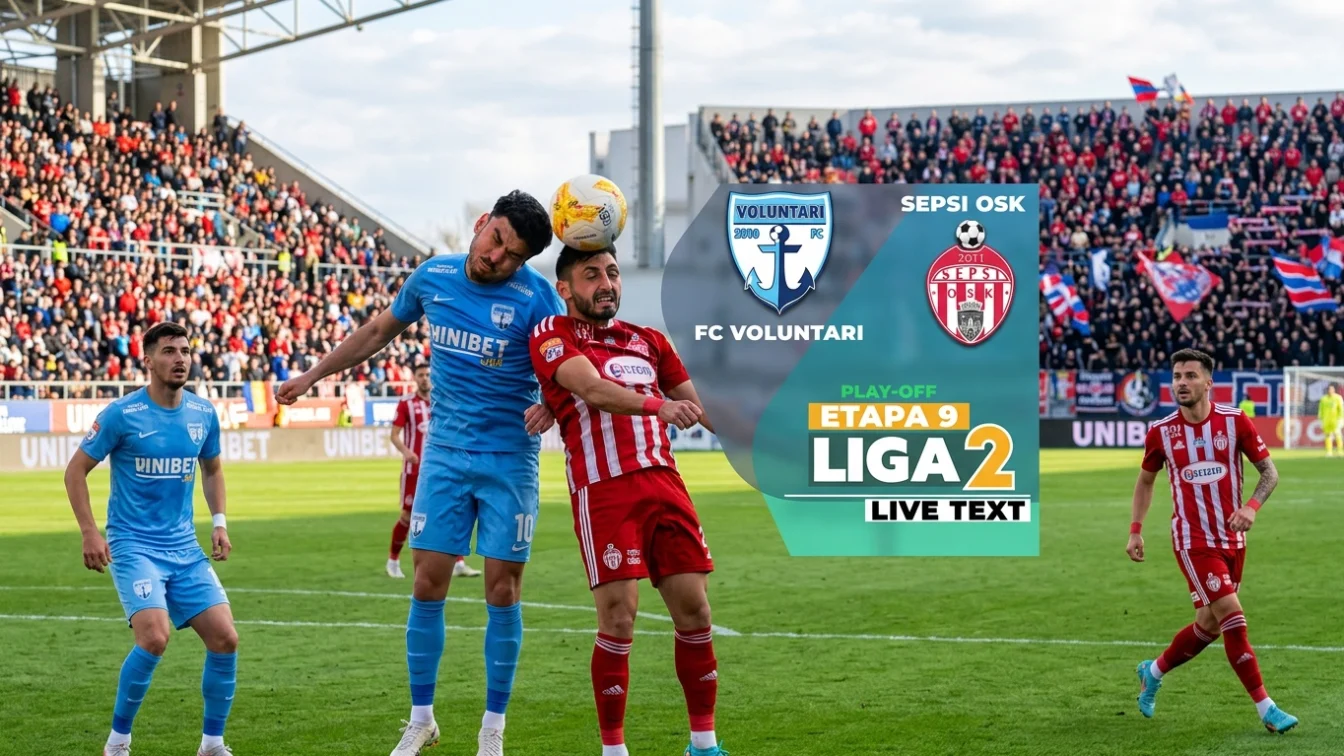 FC Voluntari. Sepsi OSK 0-0. Covasnenii au nevoie de un punct pentru promovarea in SuperLiga