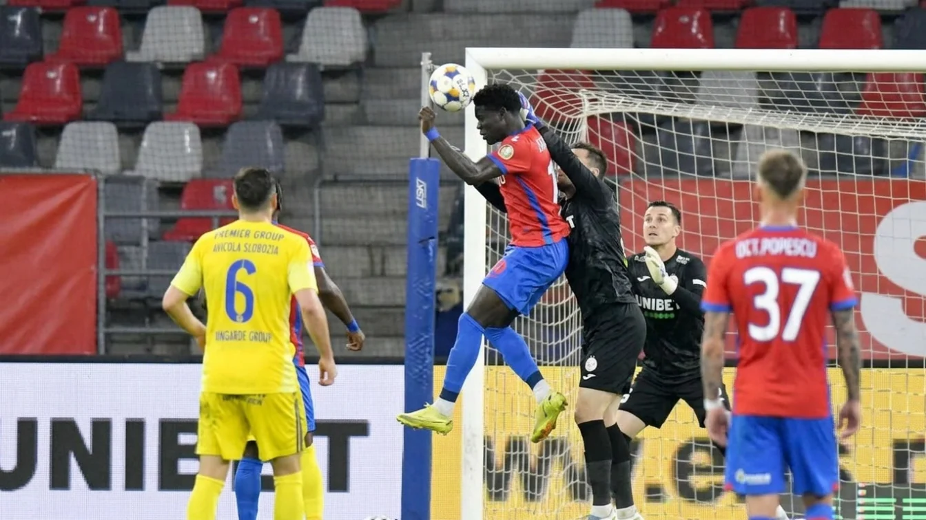 FCSB pierde un portar pentru barajul cu FC Botosani. Matei Popa a suferit o comotie cerebrala