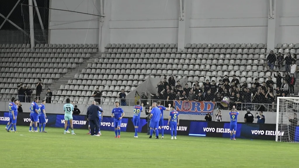 FCSB. Rapid 0-0 în meciul demonstrativ. Oprita și Ogararu refuza sa salute galeria Peluza Nord