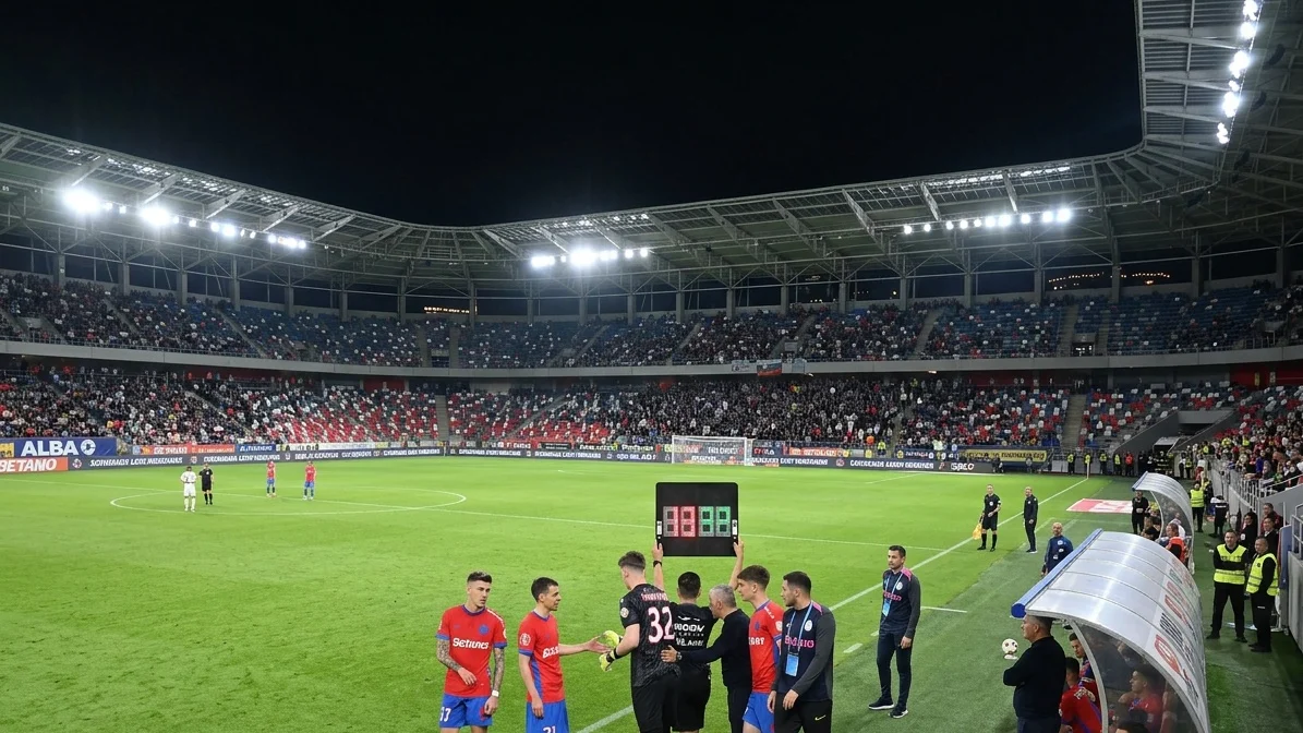 FCSB remizeaza 0-0 cu Unirea Slobozia. Becali impune primul 11 viitorului antrenor