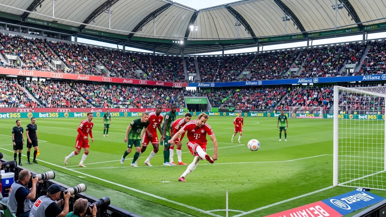 Harry Kane rateaza primul penalty in Bundesliga. Un adversar a deteriorat punctul de la 11 metri