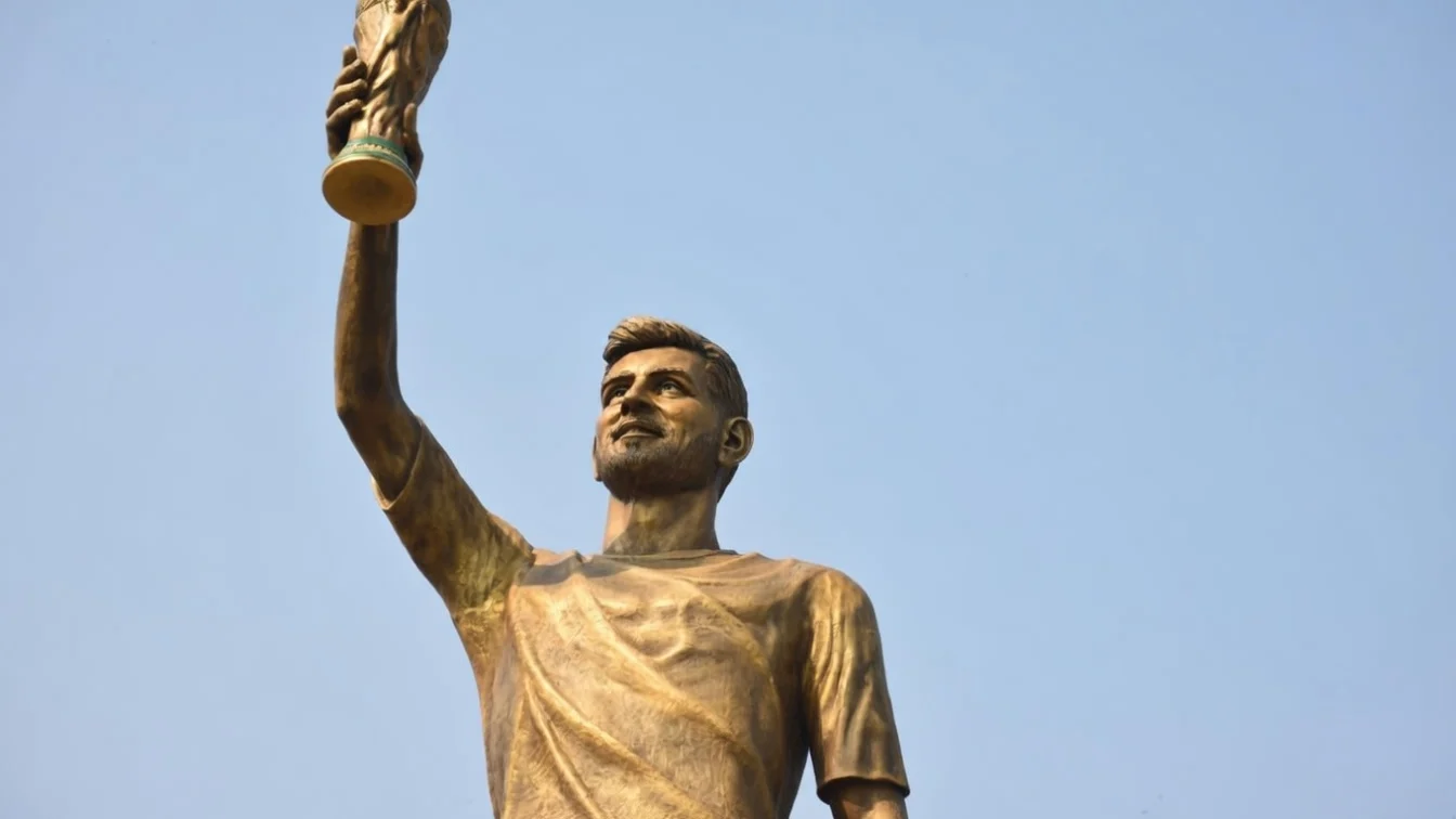 Statuia de 21 de metri a lui Lionel Messi din India va fi demolata. Autoritatile invoca motive de siguranță