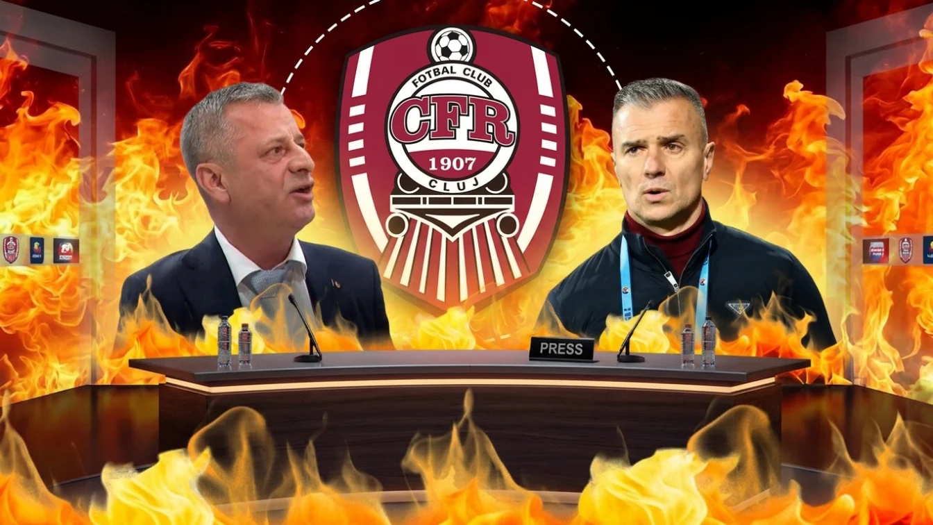 Nelu Varga il taxeaza pe Daniel Pancu. Antrenorul poate pleca de la CFR Cluj pentru 50.000 de euro