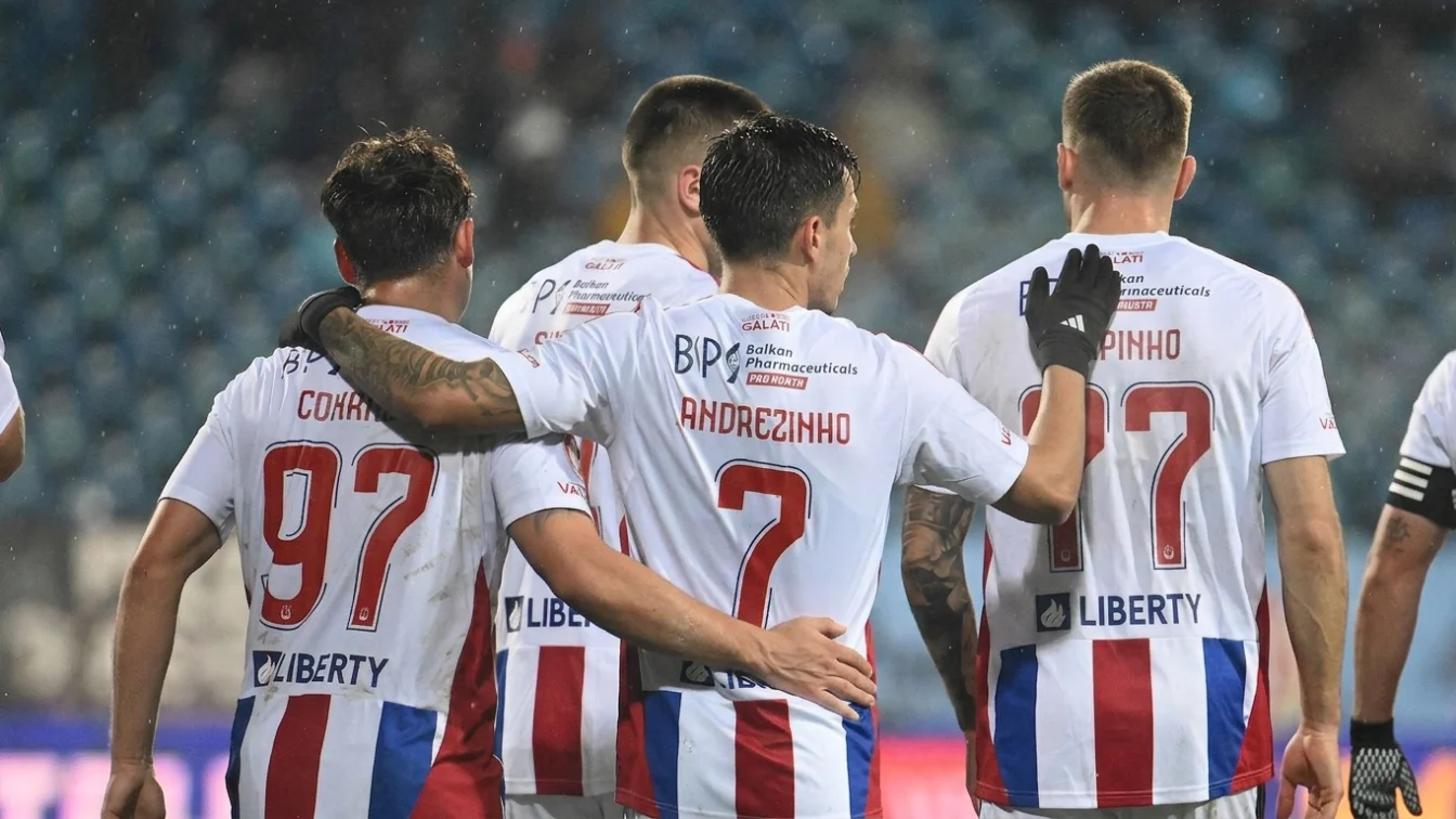 Otelul. Farul 3-2. Galatenii castiga in Superliga si lasa echipa lui Stoican la un punct de baraj