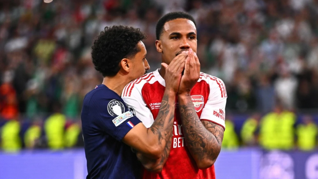 Gestul de mare campion al lui Marquinhos! Ce a făcut imediat după ce Gabriel a ratat lovitura de la 11 metri decisivă din finala Champions League