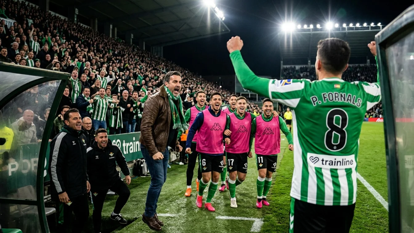 Real Betis invinge Elche 2-1 si revine in Liga Campionilor dupa 21 de ani