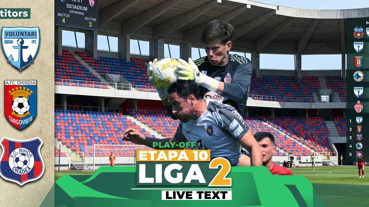 Sepsi OSK și FC Voluntari lupta pentru promovare în ultima etapa. Corvinul primeste trofeul Ligii 2